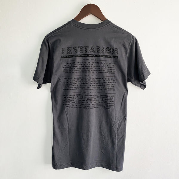 Levitation 2015 Lineup T-Shirt in Gray