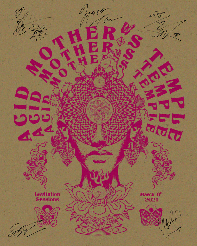 Acid Mothers Temple - SIGNED POSTER - ARCHIVE