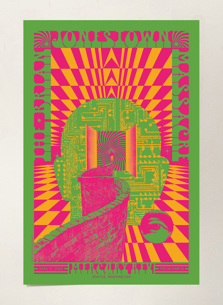 BJM - April 17 poster by Andrew McGranahan